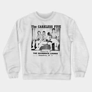 60’s band newspaper Crewneck Sweatshirt